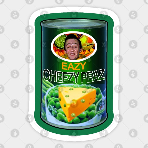 Eazy Cheezy Peaz Sticker by Meta Cortex